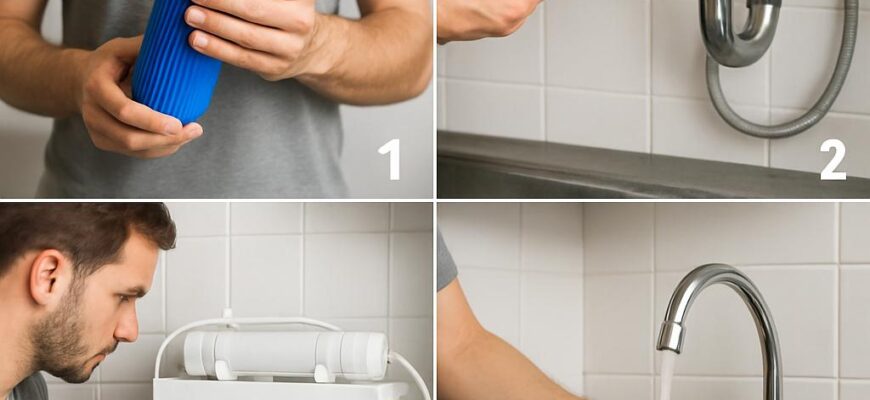 Монтаж систем фильтрации