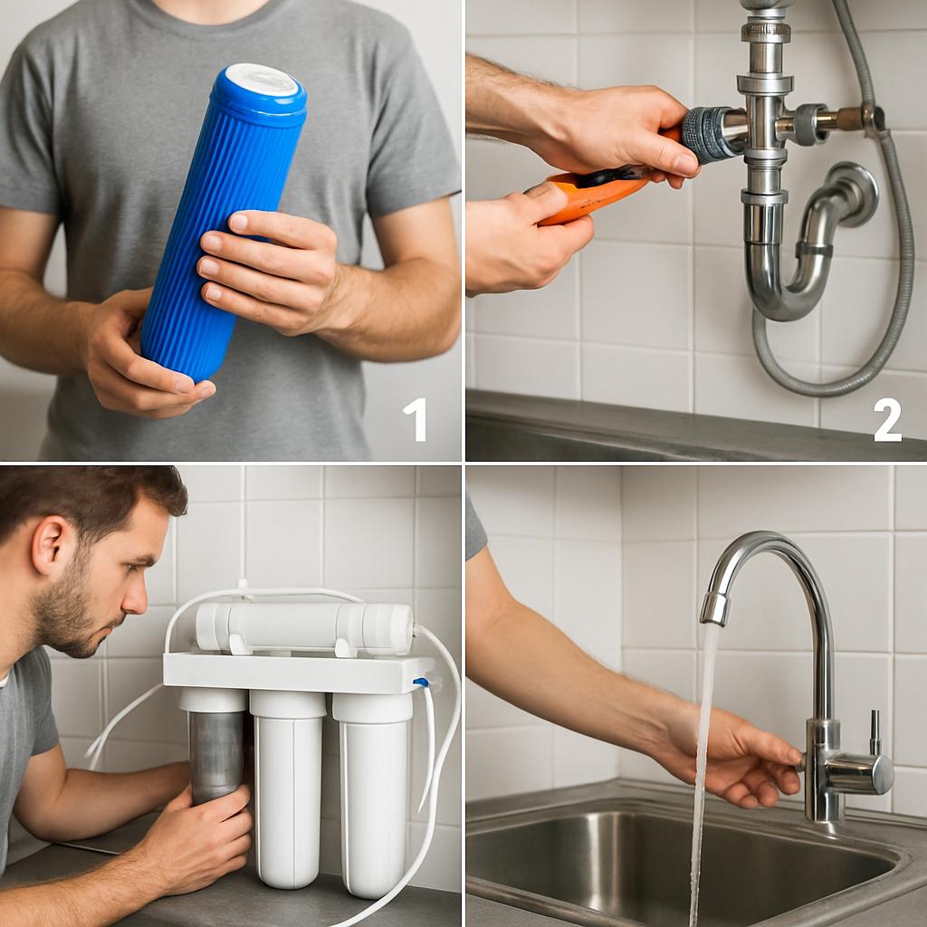 Монтаж систем фильтрации Монтаж систем фильтрации