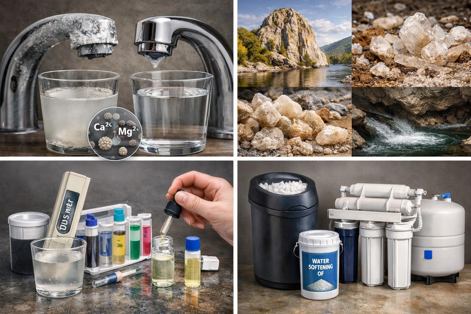 Определение жёсткости воды и её виды