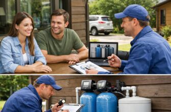 Обслуживание систем очистки воды в частном доме