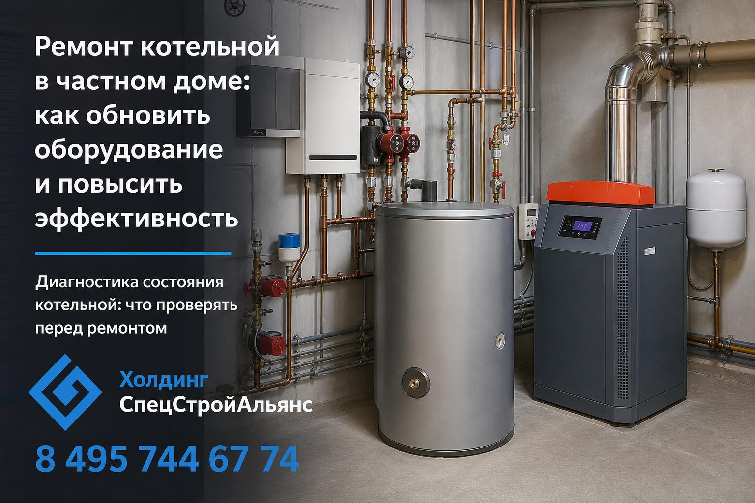 Диагностика состояния котельной: что проверять перед ремонтом