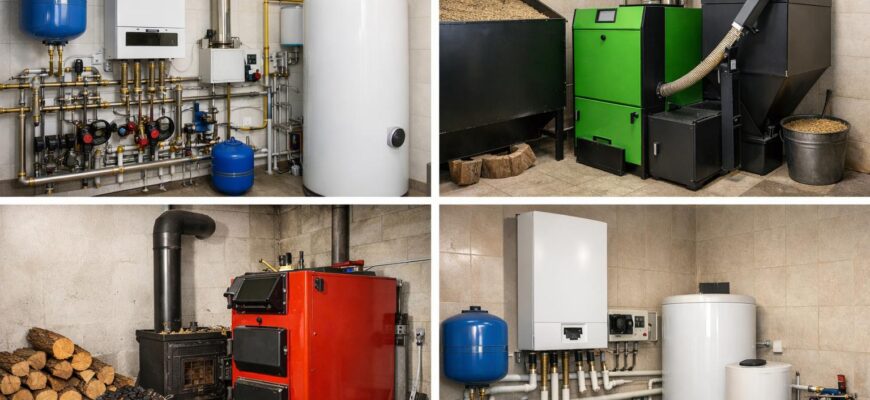Виды котельных для частного дома