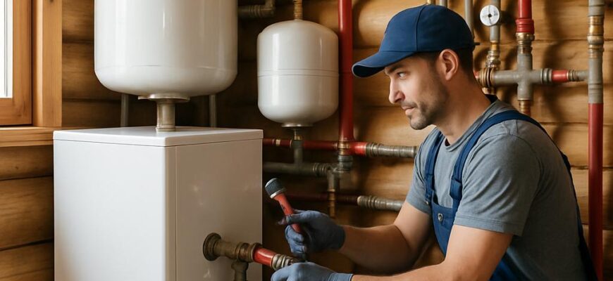 Ремонт котельной деревянного дома