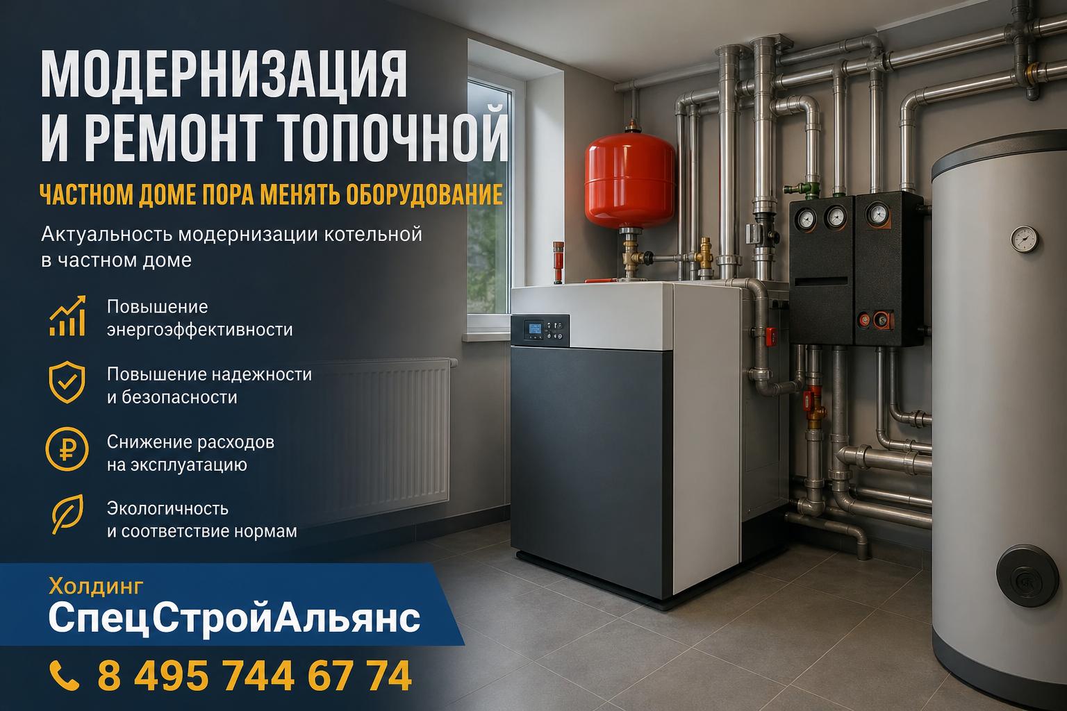 Актуальность модернизации котельной в частном доме Актуальность модернизации котельной в частном доме