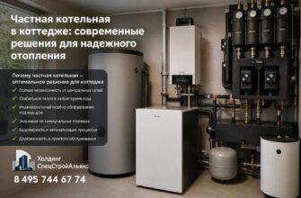 Частная котельная в коттедже: современные решения