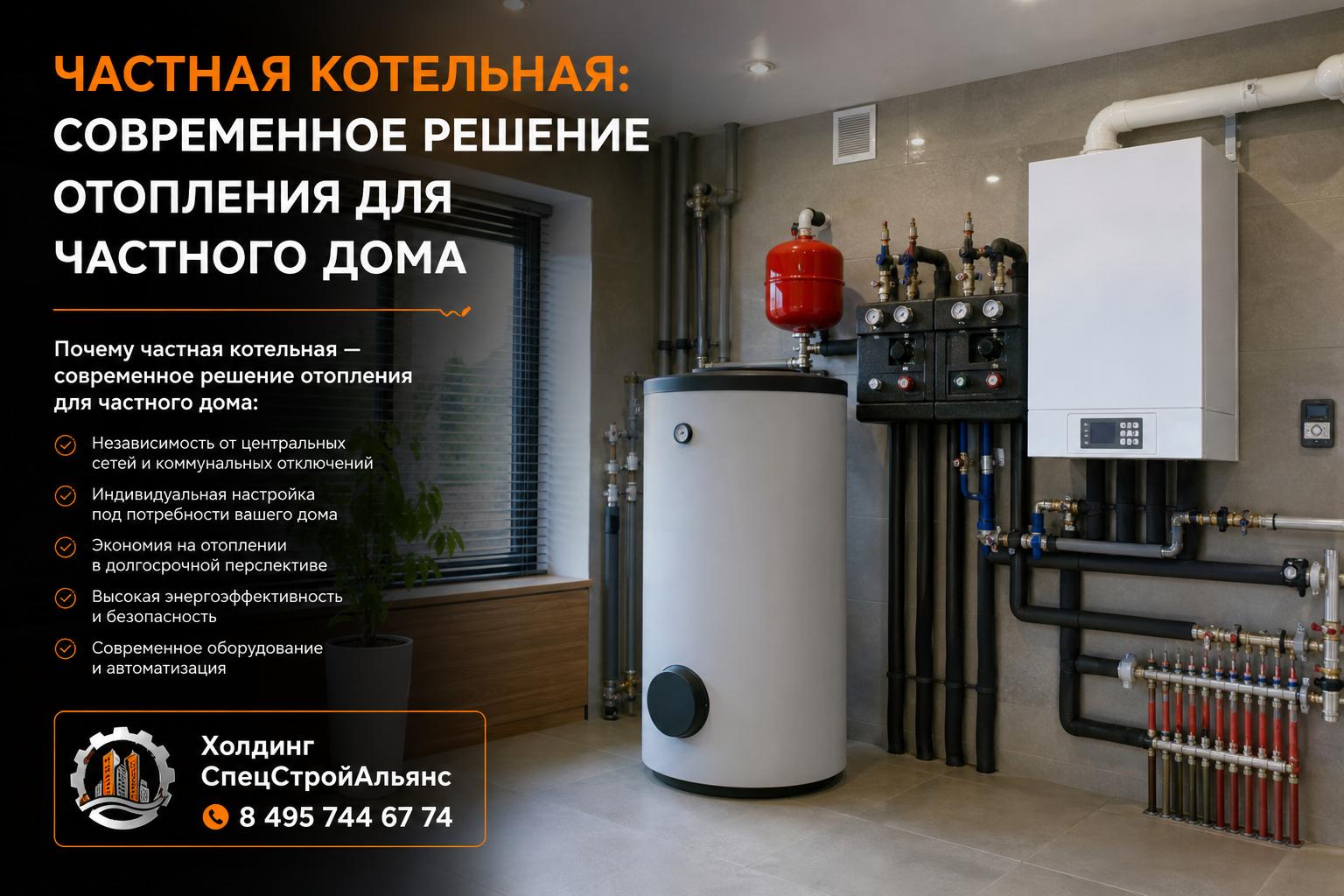 Почему частная котельная — современное решение отопления для частного дома