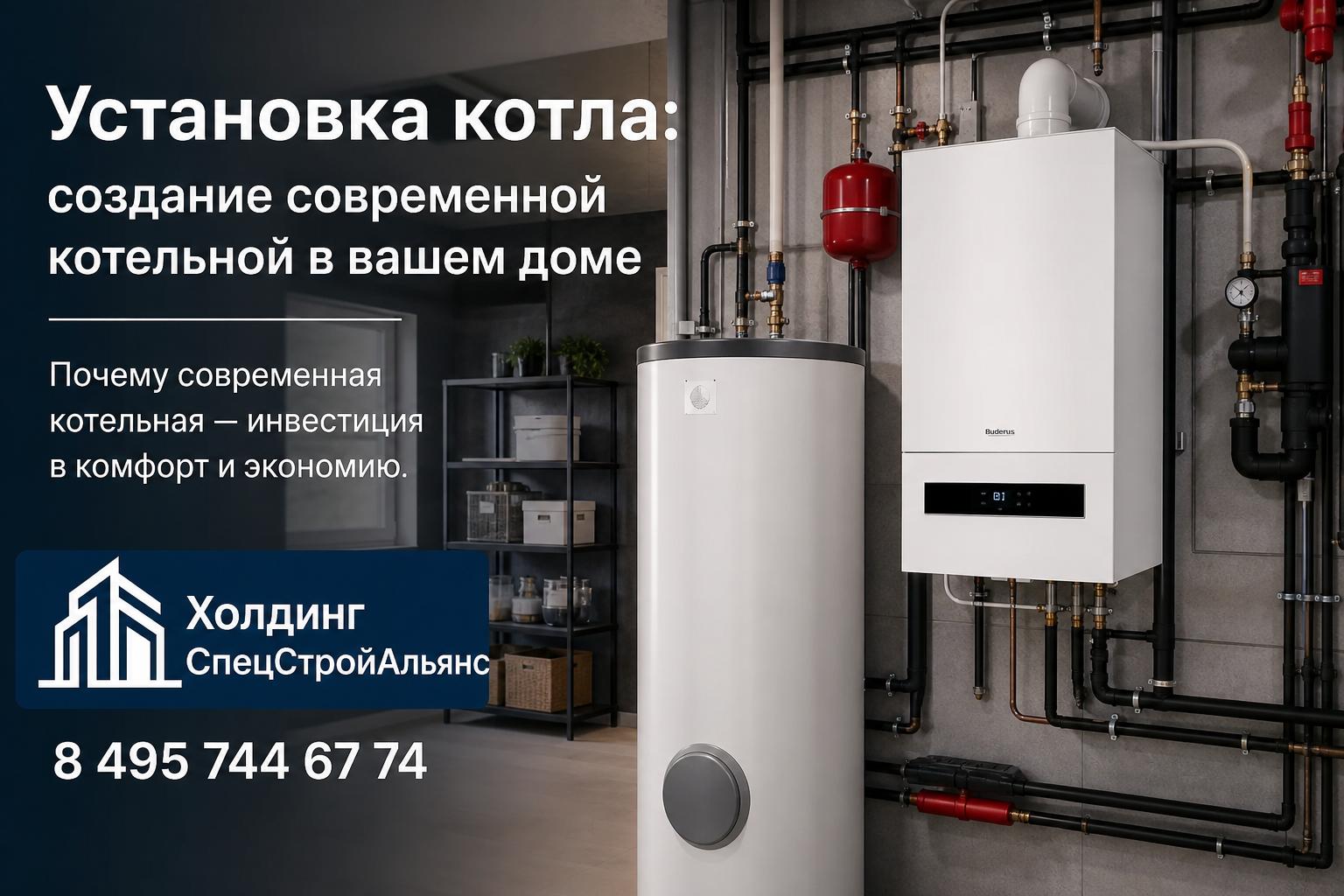Почему современная котельная — инвестиция в комфорт и экономию Почему современная котельная — инвестиция в комфорт и экономию