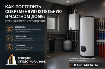 Как построить современную котельную в частном доме