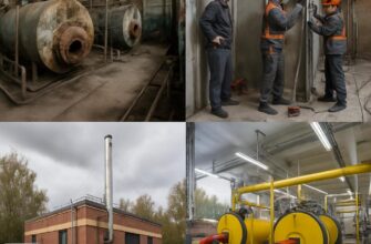 Капитальный ремонт котельной на Рогочевском шоссе