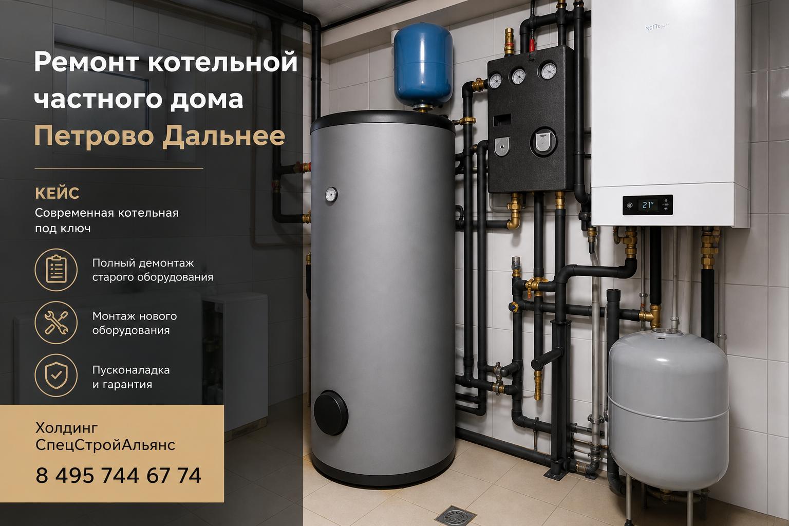 Особенности проекта: частный дом в Петрово Дальнее