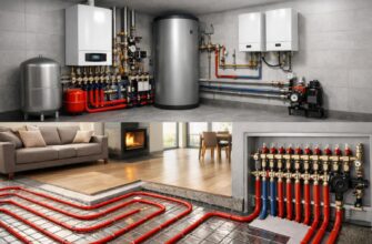 Современная котельная: тёплые полы от котельной