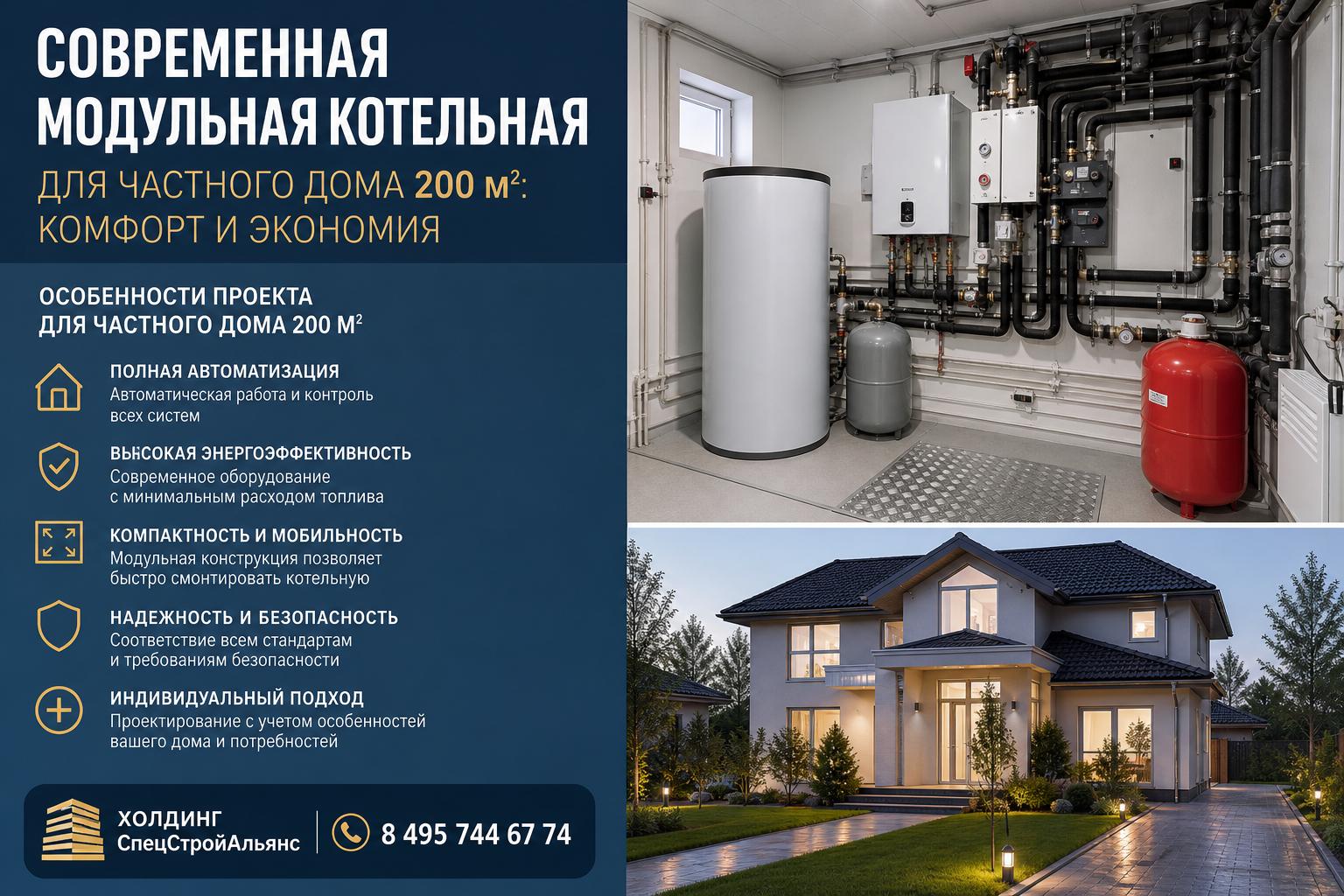 Особенности проекта для частного дома 200 м²