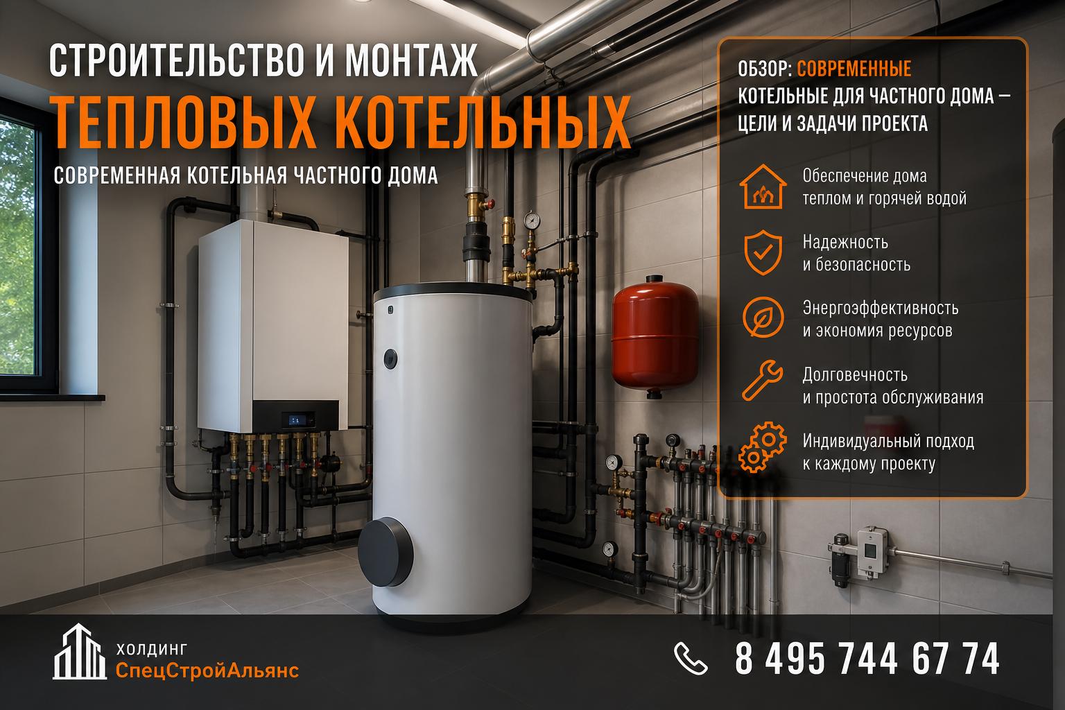 Обзор: современные котельные для частного дома — цели и задачи проекта Обзор: современные котельные для частного дома — цели и задачи проекта