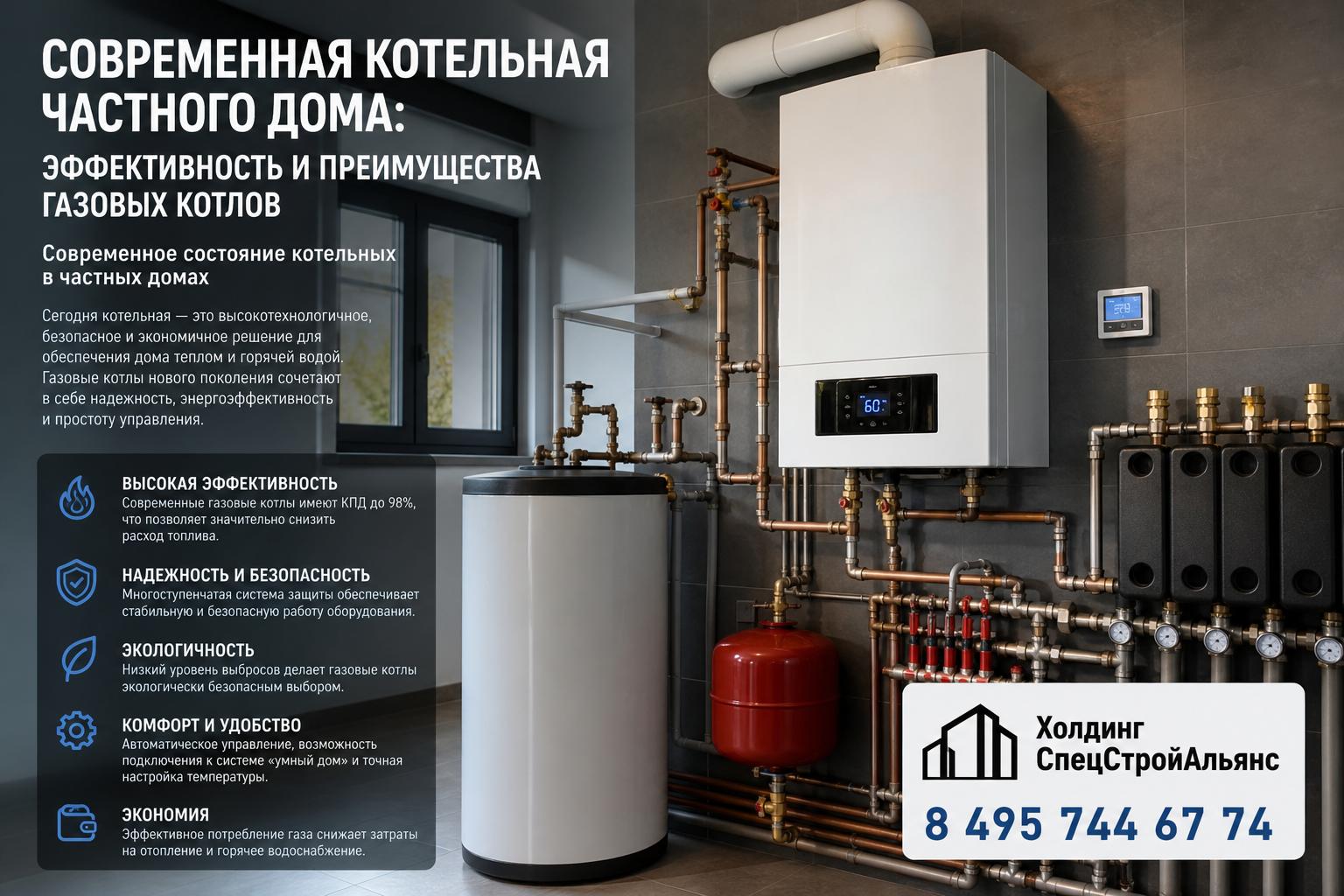 Современное состояние котельных в частных домах