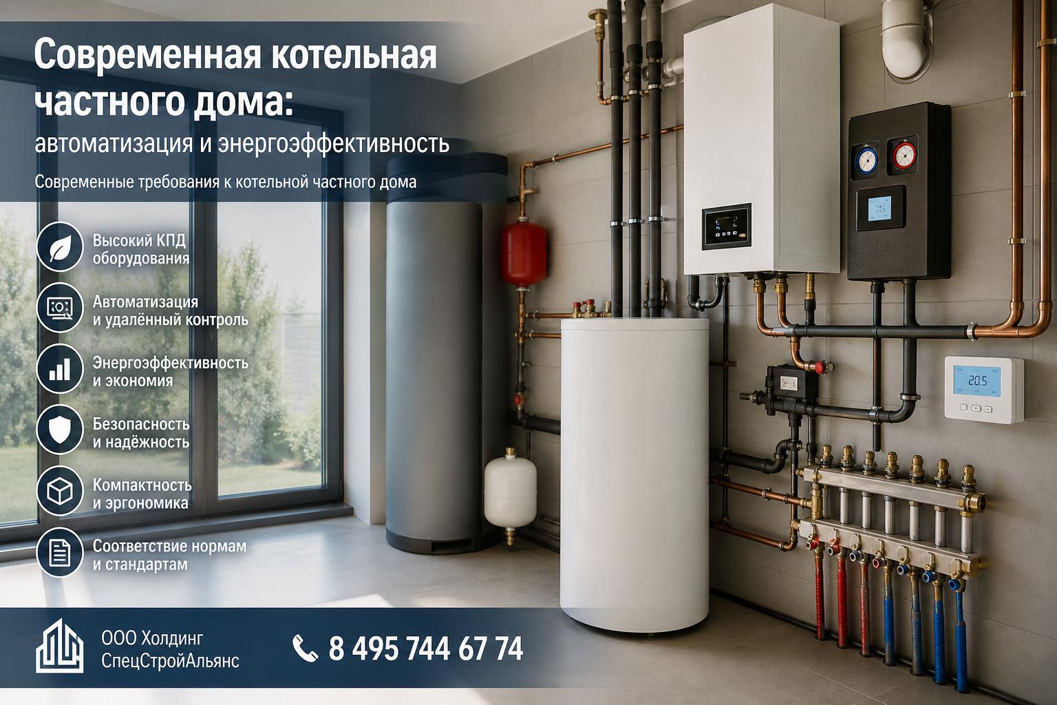 Современные требования к котельной частного дома