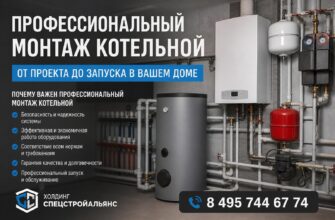 Профессиональный монтаж котельной: от проекта до запуска