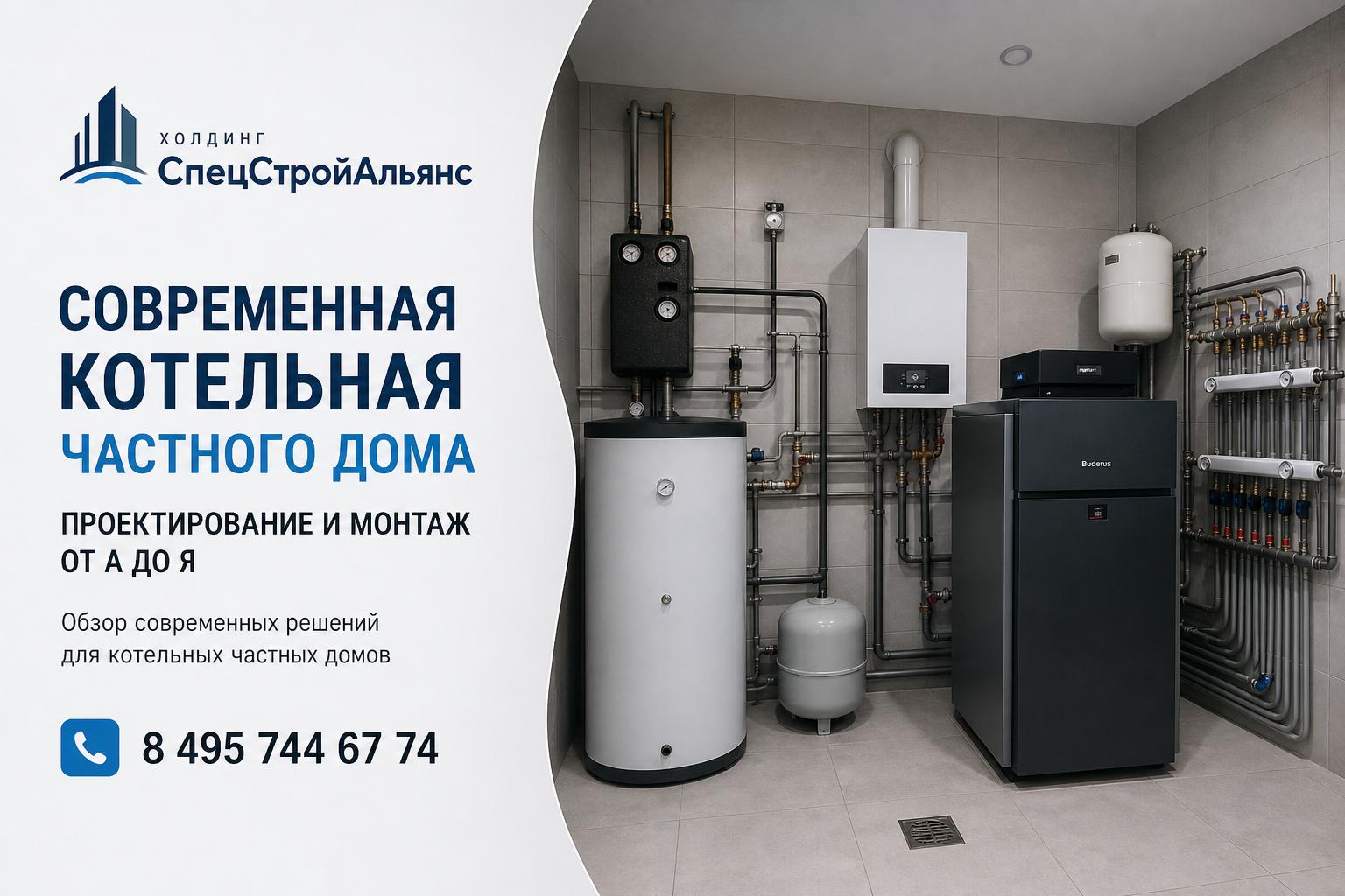 Обзор современных решений для котельных частных домов