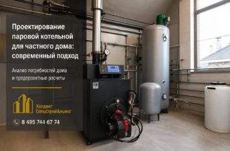 Проектирование паровой котельной для частного дома