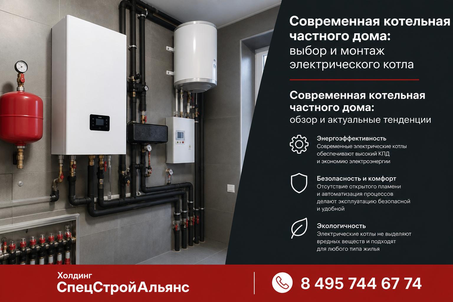 Современная котельная частного дома: обзор и актуальные тенденции
