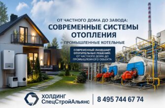 От частного дома до завода: современные системы отопления