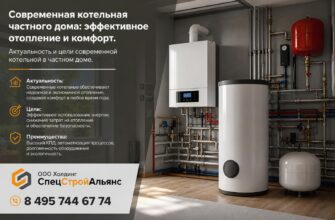 Современная котельная частного дома: эффективное отопление
