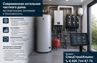 Современная котельная частного дома: автоматизация