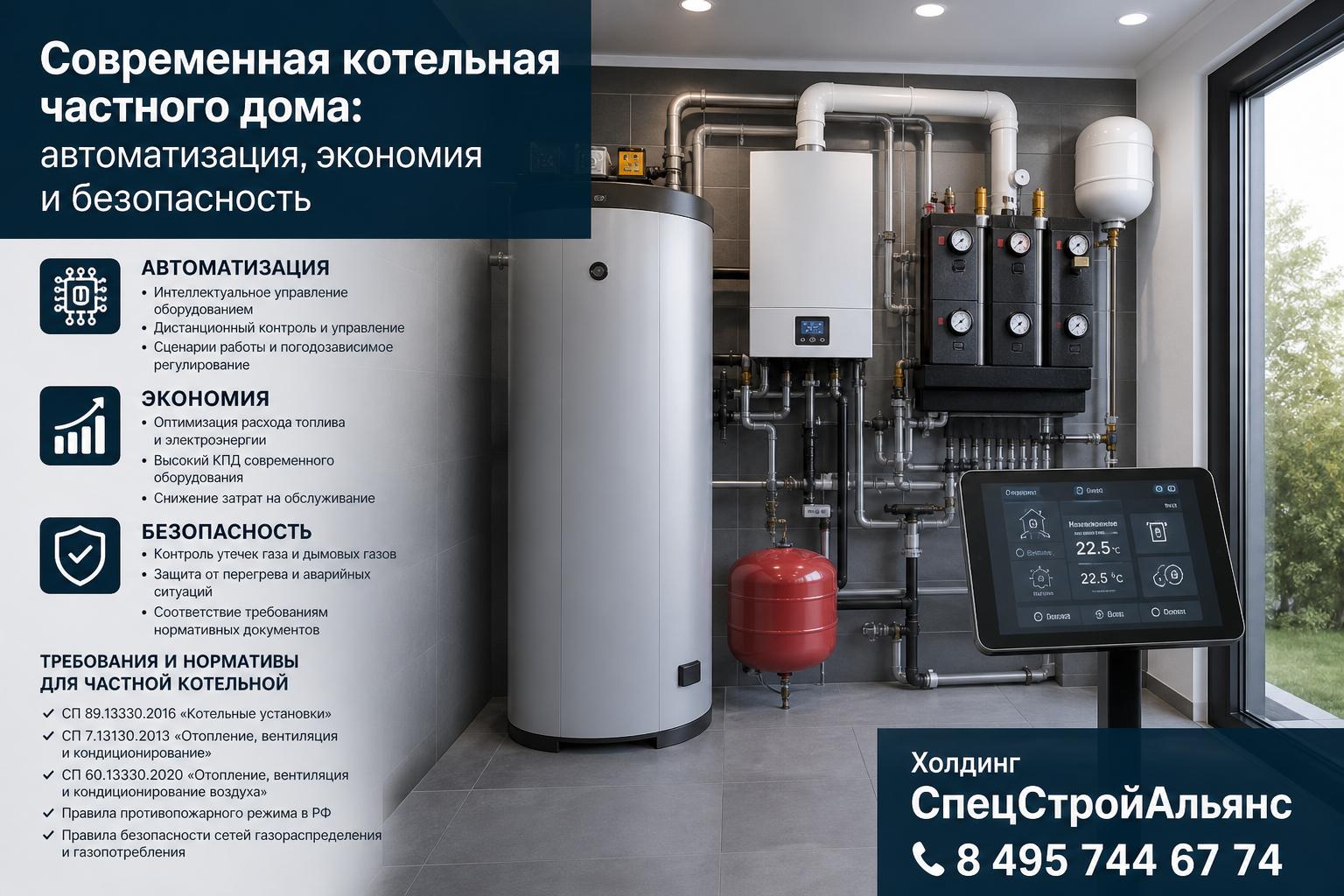Требования и нормативы для частной котельной