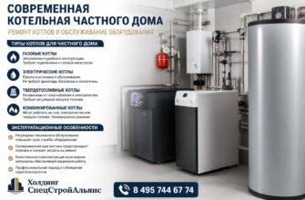 Современная котельная частного дома: ремонт котлов