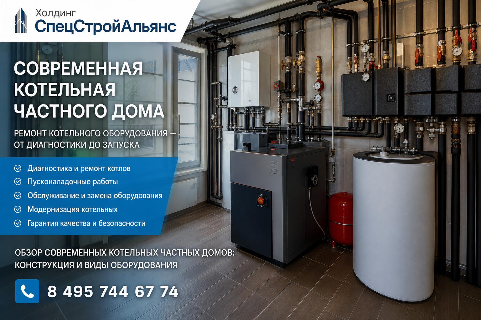 Обзор современных котельных частных домов: конструкция и виды оборудования Обзор современных котельных частных домов: конструкция и виды оборудования