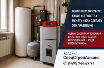 Обновляем топочную