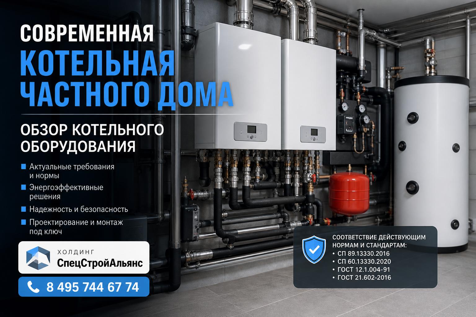 Актуальные требования и нормы при проектировании котельной Актуальные требования и нормы при проектировании котельной