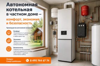 Автономная котельная в частном доме — комфорт