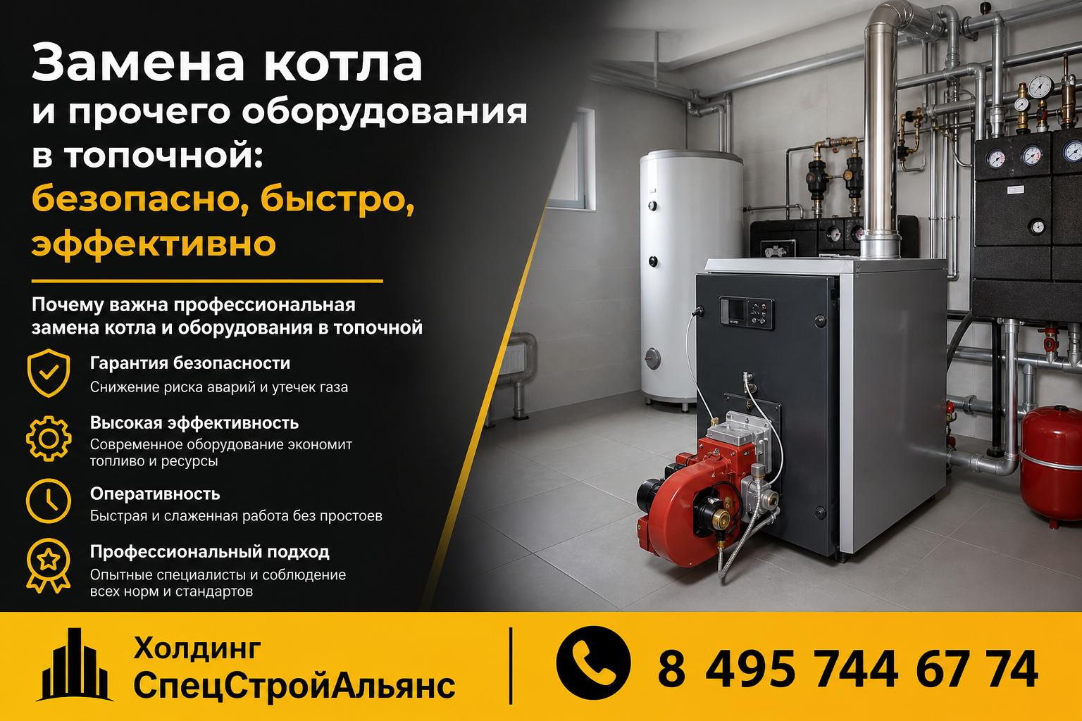 Почему важна профессиональная замена котла и оборудования в топочной Почему важна профессиональная замена котла и оборудования в топочной