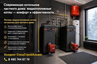 Современная котельная частного дома: жидкотопливные котлы