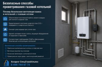 Современная котельная частного дома: безопасные способы проветривания
