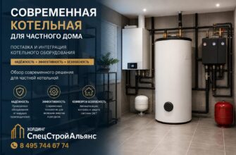 Современная котельная для частного дома: поставка и интеграция котельного оборудования