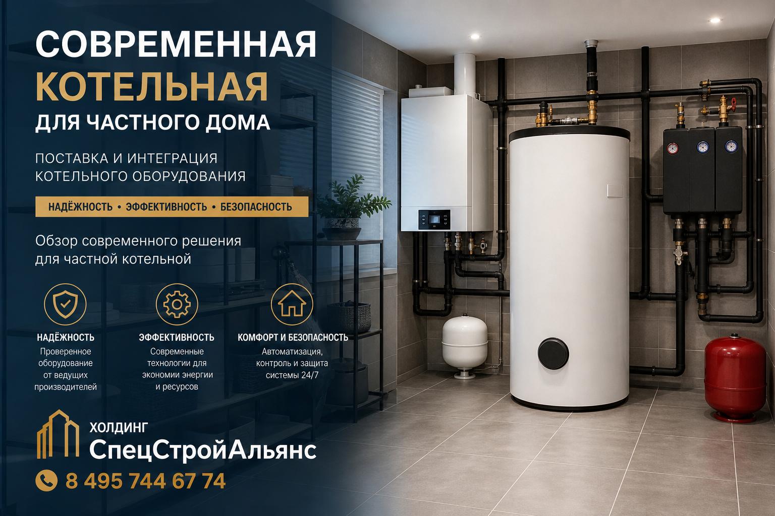 Обзор современного решения для частной котельной
