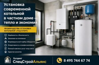Под ключ: установка современной котельной в частном доме