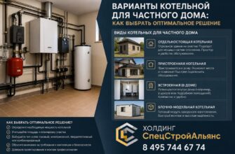 Варианты котельной для частного дома: как выбрать оптимальное решение