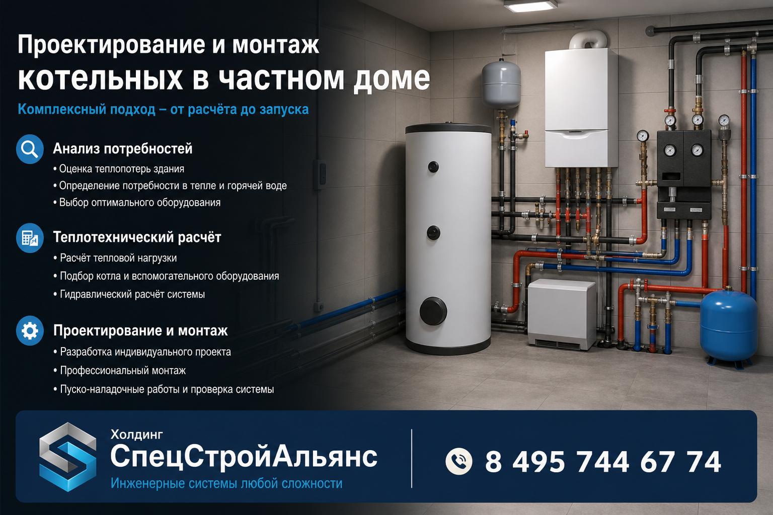 Анализ потребностей и теплотехнический расчёт Анализ потребностей и теплотехнический расчёт