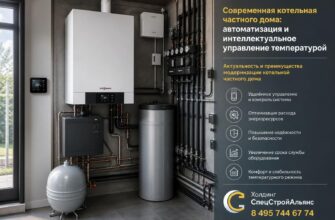 Современная котельная частного дома: автоматизация и интеллектуальное управление