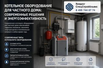 Котельное оборудование для частного дома: современные решения