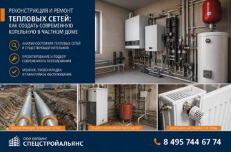 Реконструкция и ремонт тепловых сетей: как создать современную котельную