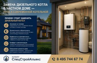 Замена дизельного котла в частном доме — путь к современной котельной