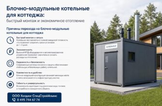 Блочно‑модульные котельные для коттеджа