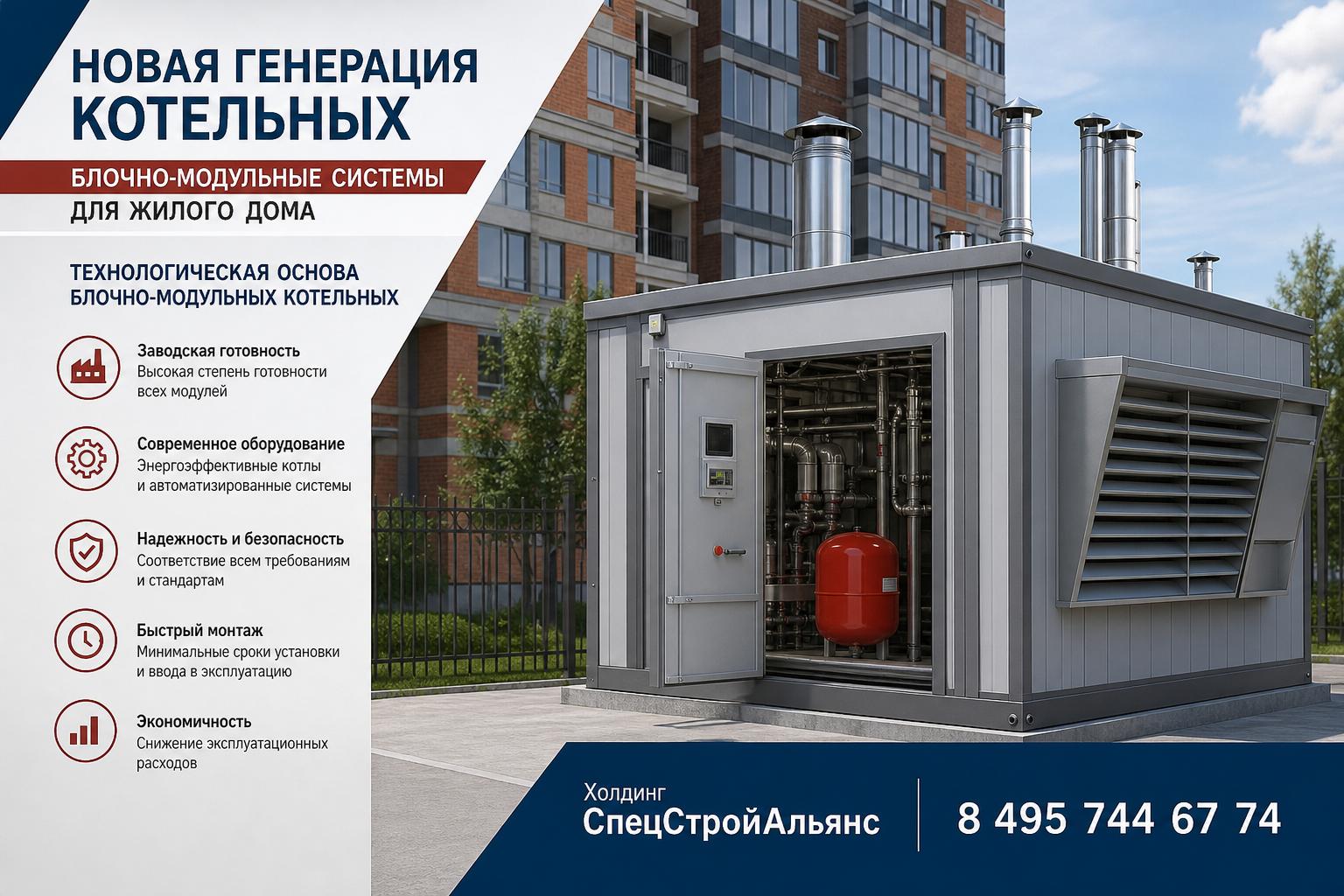 Технологическая основа блочно‑модульных котельных