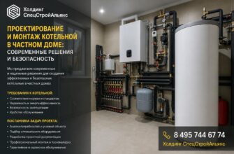 Проектирование и монтаж котельной в частном доме: современные решения