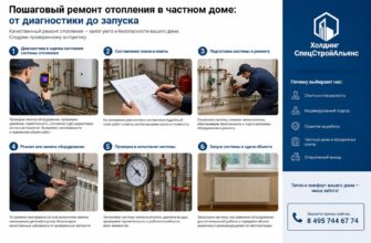 Пошаговый ремонт отопления в частном доме: от диагностики до запуска