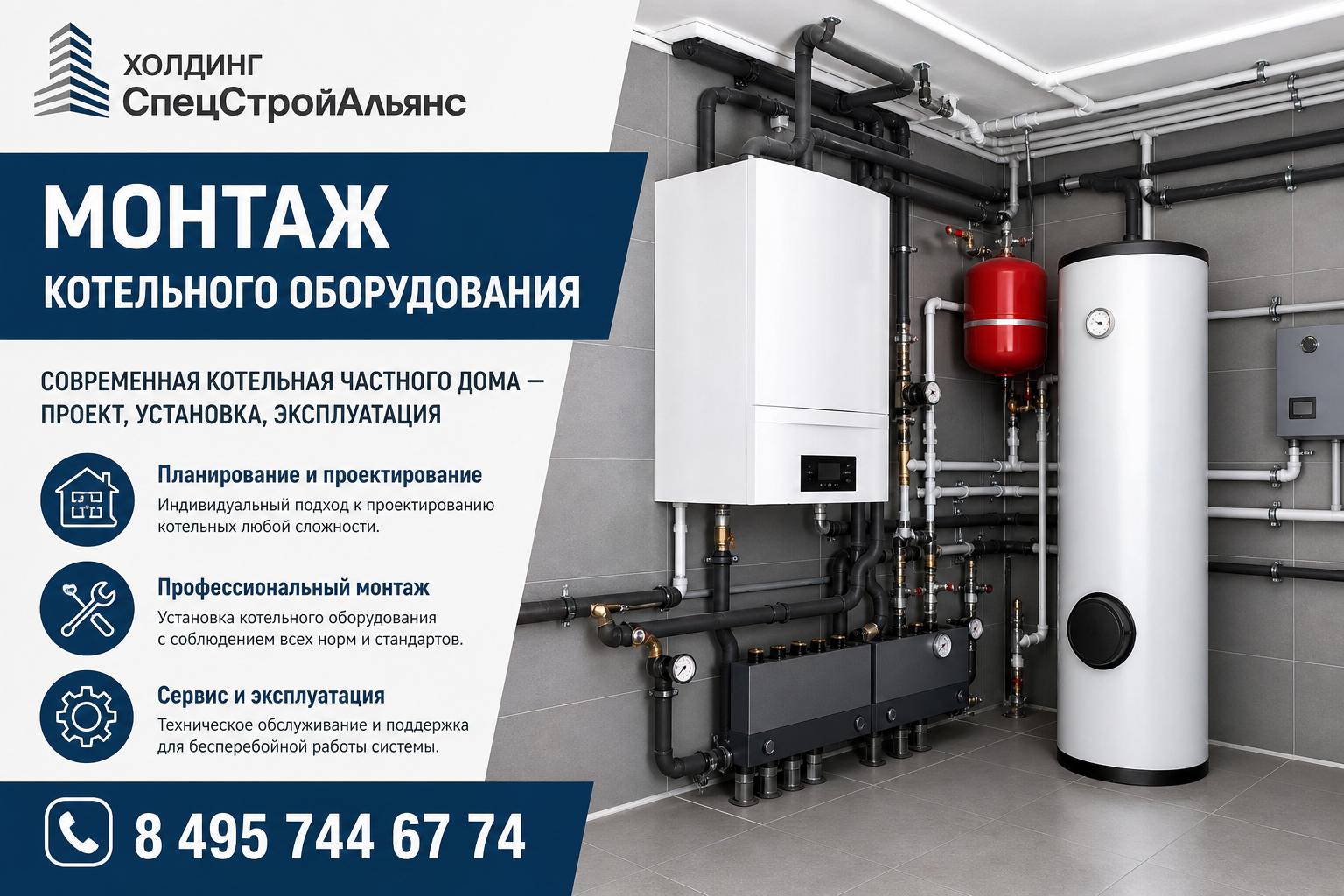 Планирование и проектирование котельной частного дома