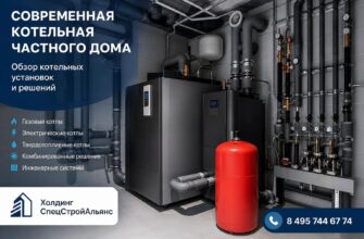 Современная котельная частного дома: обзор котельных установок